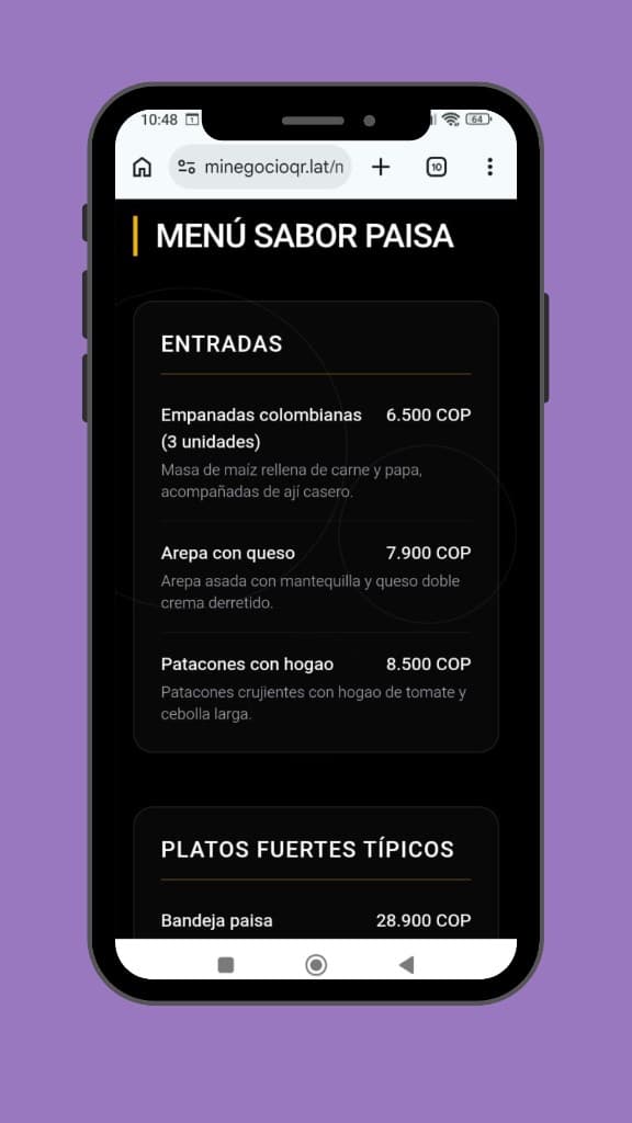 Grid template preview