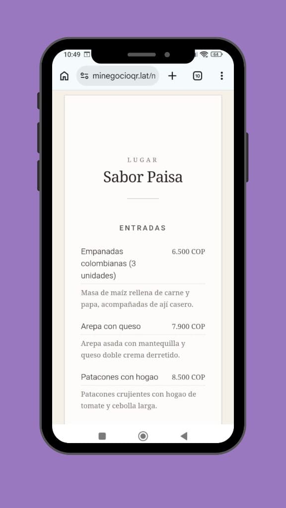 Elegante template preview